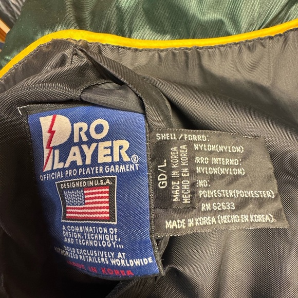 Vintage 90s Pro Player Green Bay Packers Jacket Mens large NFL - Picture 10 of 10